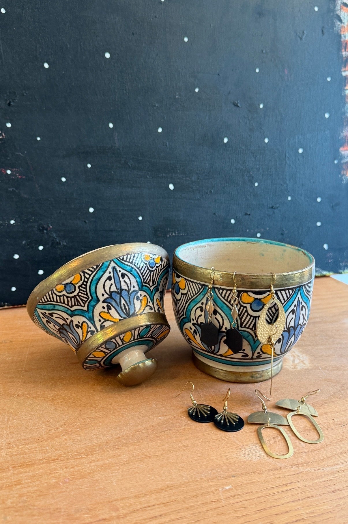 Antique Moroccan Spice Jar