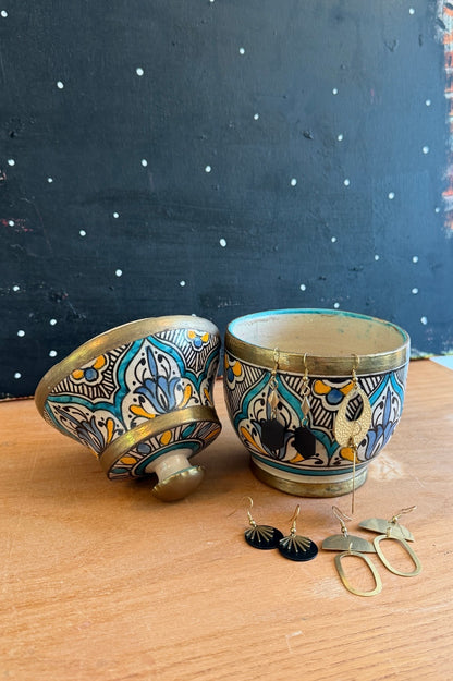Antique Moroccan Spice Jar