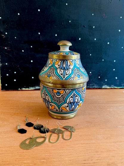 Antique Moroccan Spice Jar