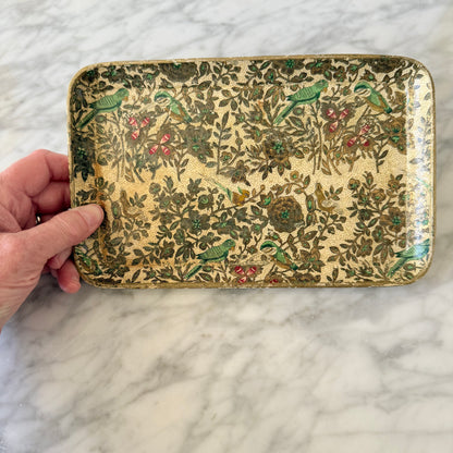 Chinoiserie Japanese Lacquered Tray